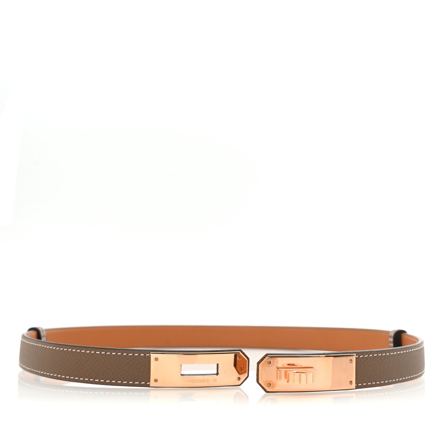 Epsom Kelly Belt Etoupe