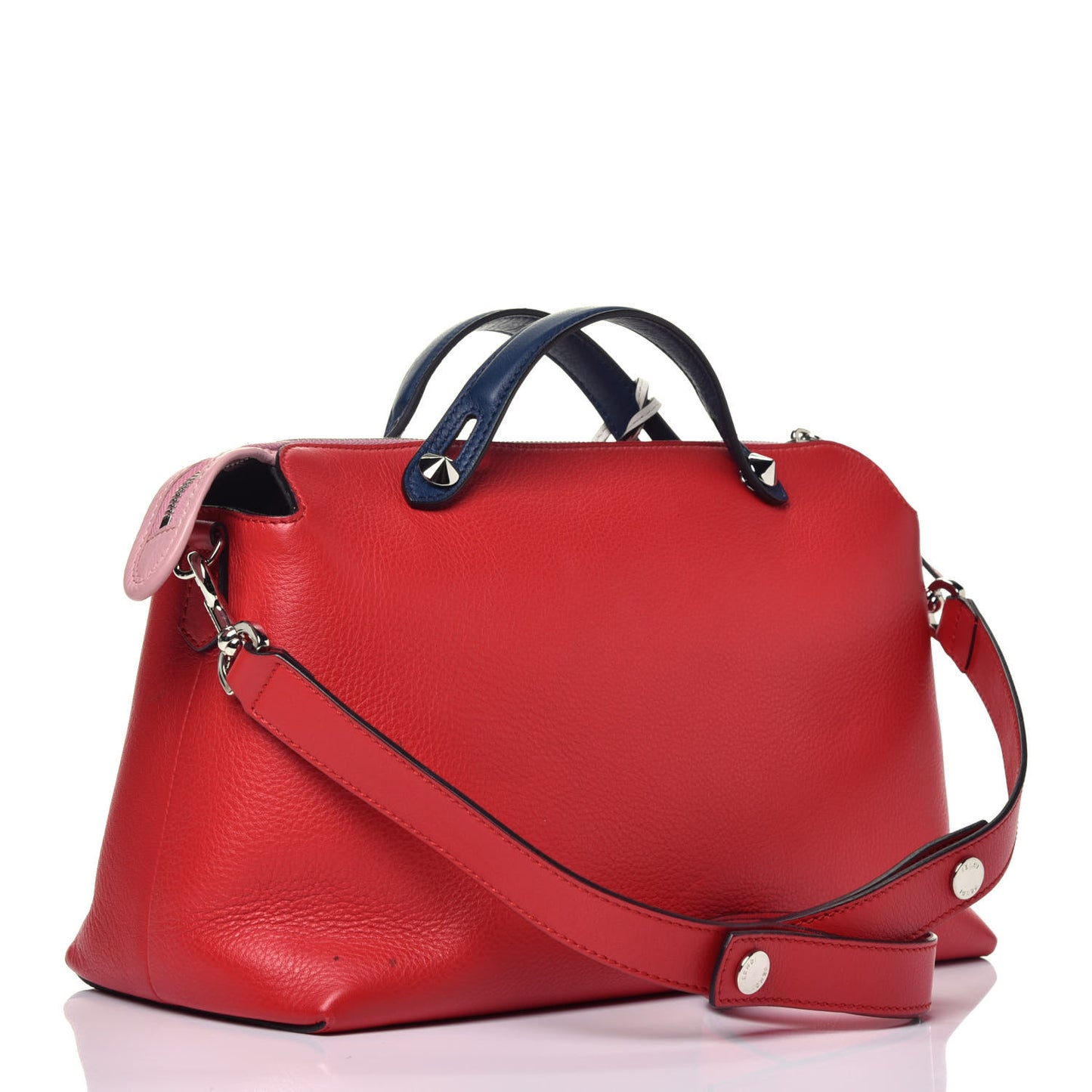 Vitello Dolce 4 Color Large By The Way Boston Bag Caipiroska Blue Multicolor