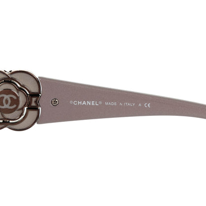 Chanel Swarovski Crystal Camellia CC Sunglasses 4164-B Bronze 5 of 5