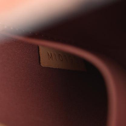Louis Vuitton Vernis Alma BB Rose Velours 7 of 11