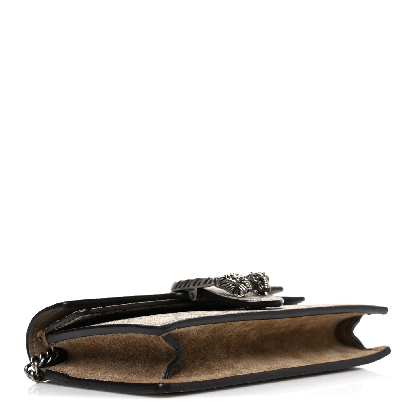 GG Supreme Monogram Super Mini Dionysus Shoulder Bag Taupe