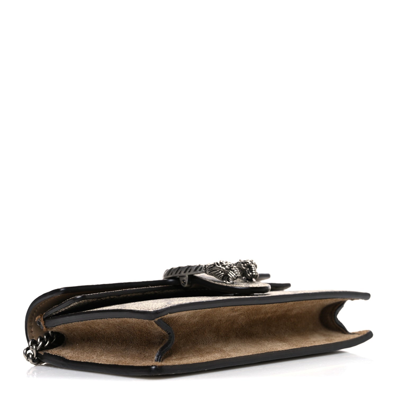 Gucci GG Supreme Monogram Super Mini Dionysus Shoulder Bag Taupe 4 of 10