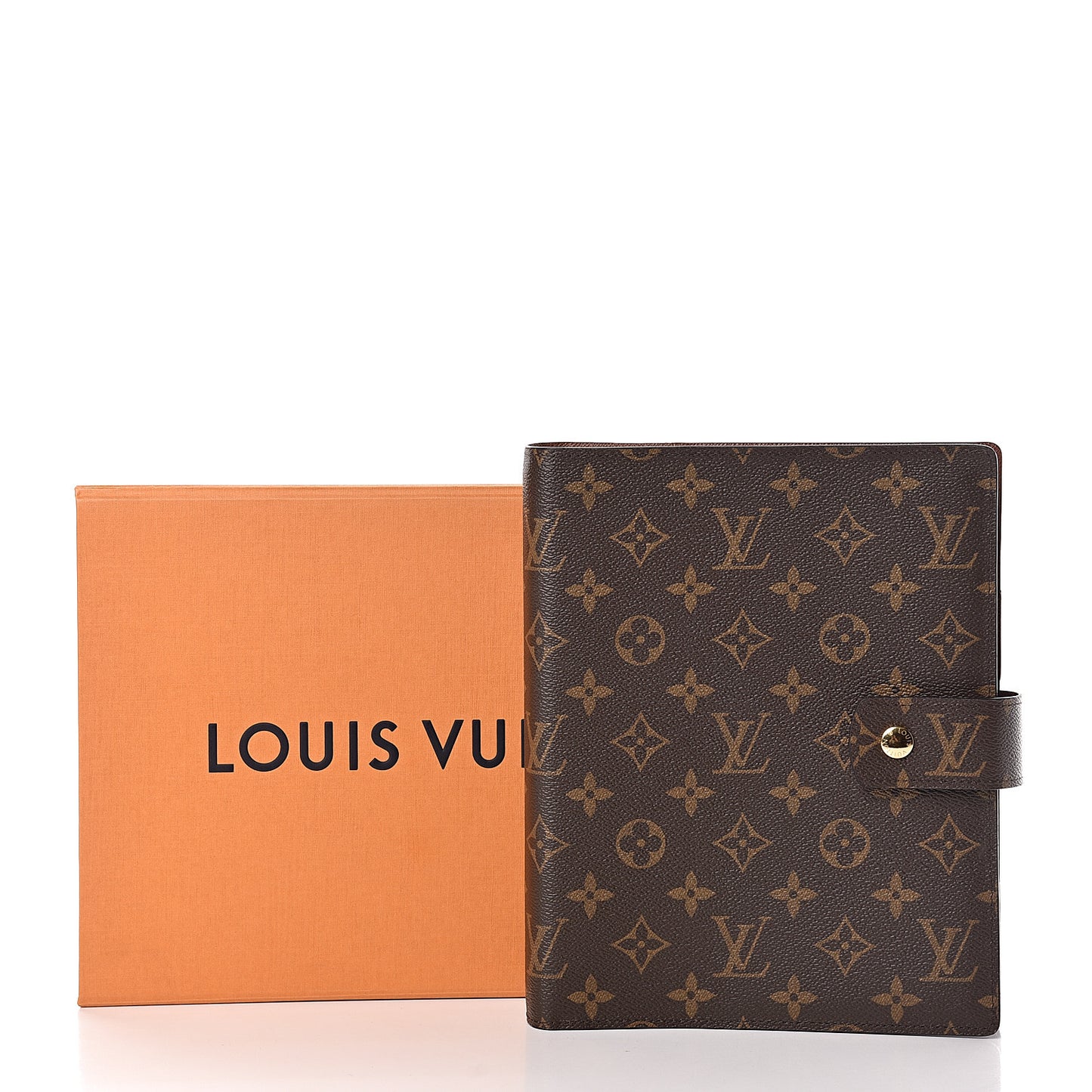 Monogram Large Ring Agenda Cover