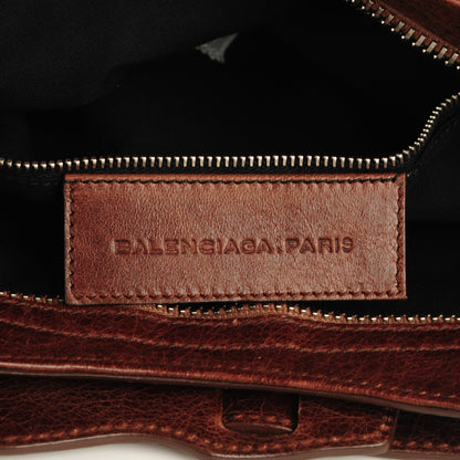 Balenciaga Agneau Giant 21 Silver Hardware City Chataigne 6 of 8