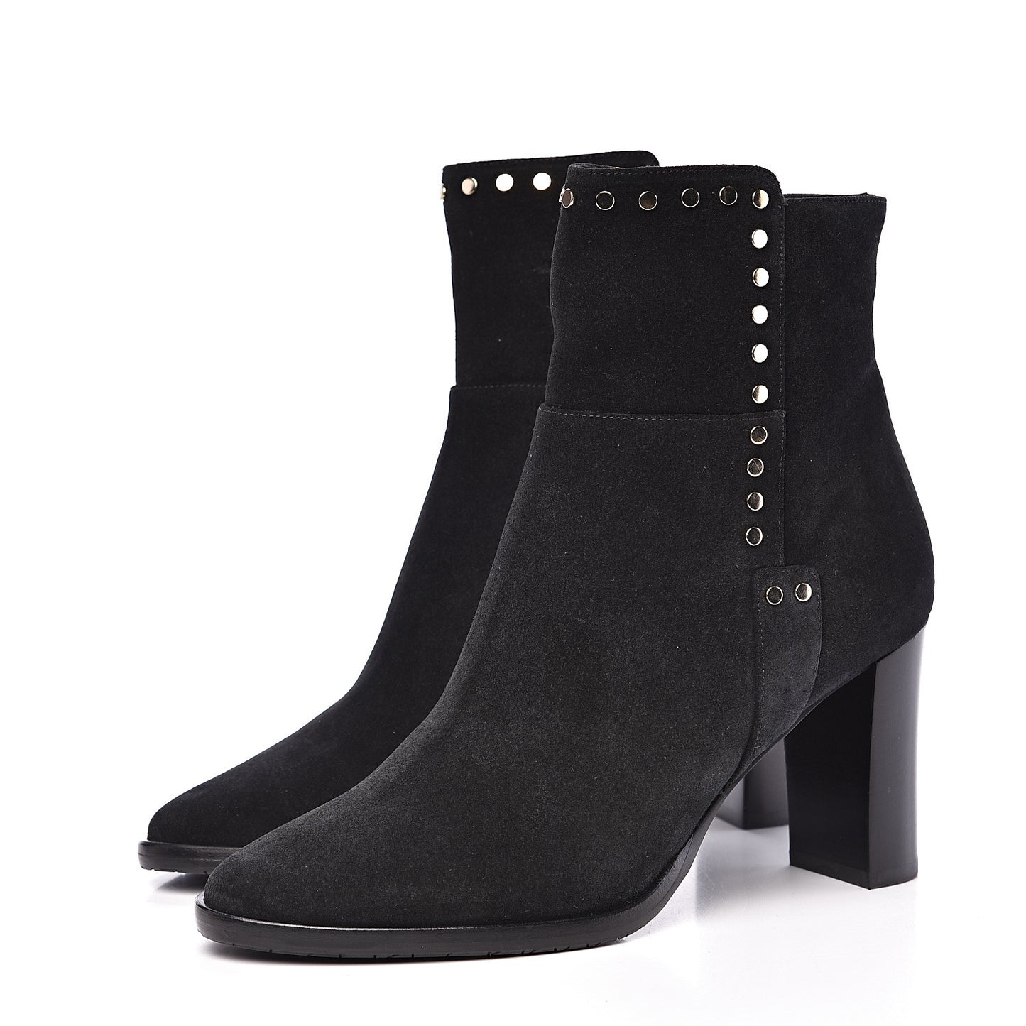 Suede Harlow Ankle Boots 38 Black