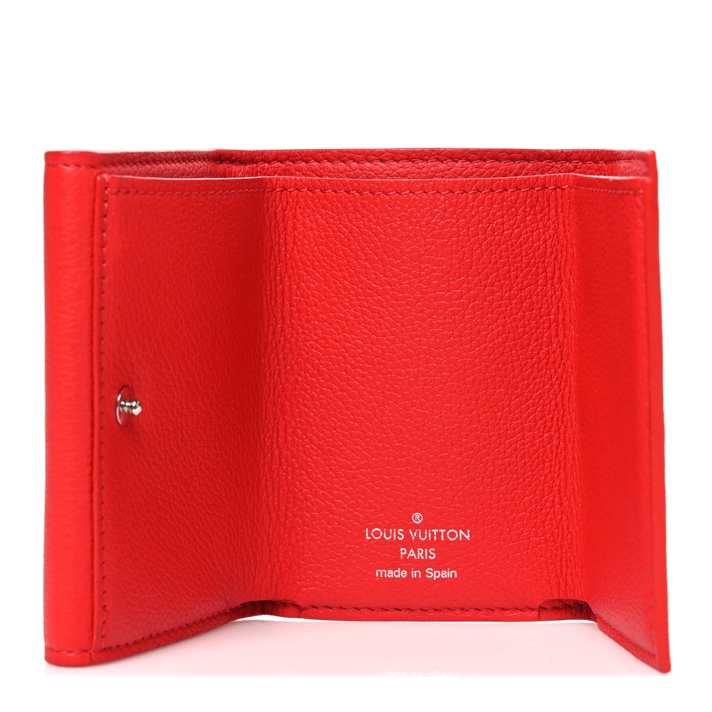 Calfskin Lockmini Wallet Kabuki