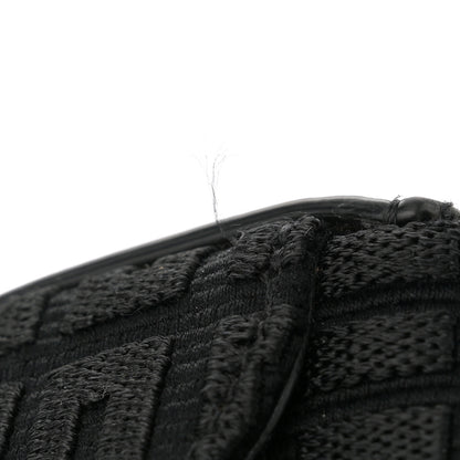 Givenchy Canvas Woven Embroidered Medium 4G Bag With Chain Black 13 of 14