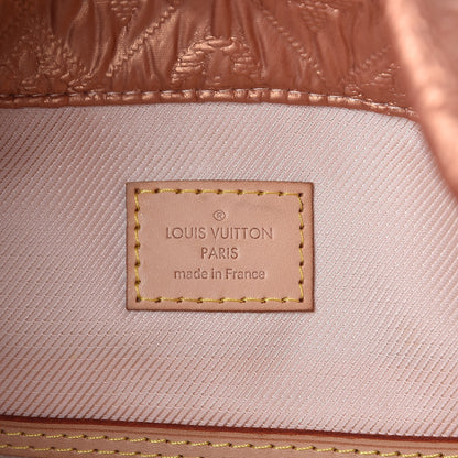 Louis Vuitton Jacquard Quilted Monogram Limelight Clutch GM Rose Gold 6 of 8