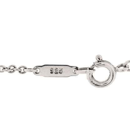 Tiffany Sterling Silver Somerset Mesh Bar Pendant Necklace 9 of 10