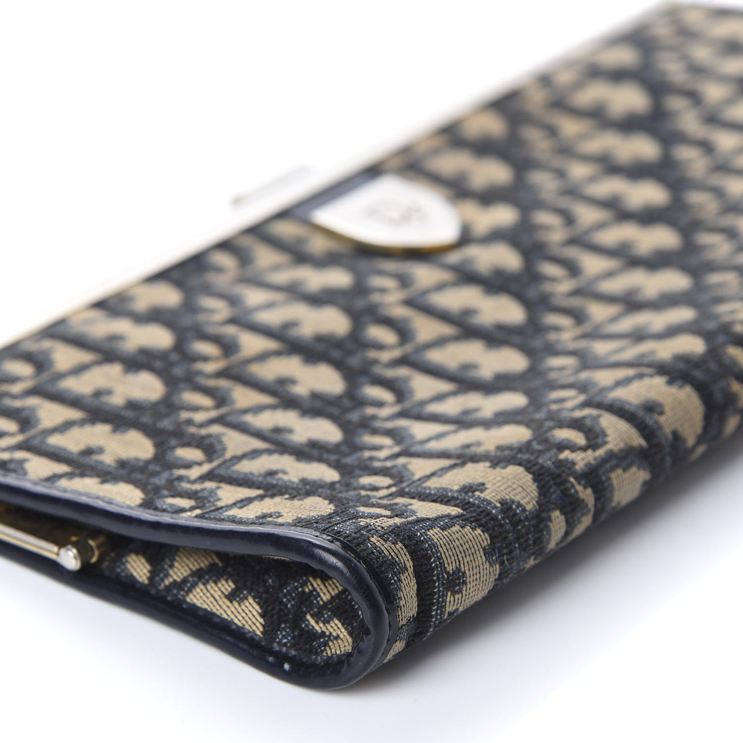 Monogram Clutch Blue