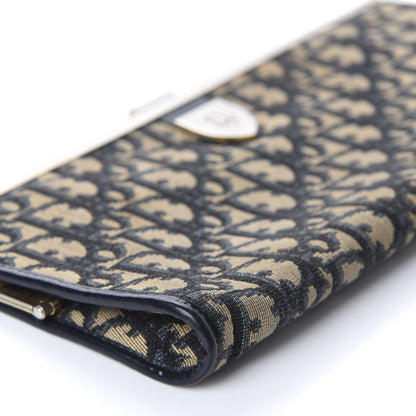 Christian Dior Monogram Clutch Blue 6 of 10