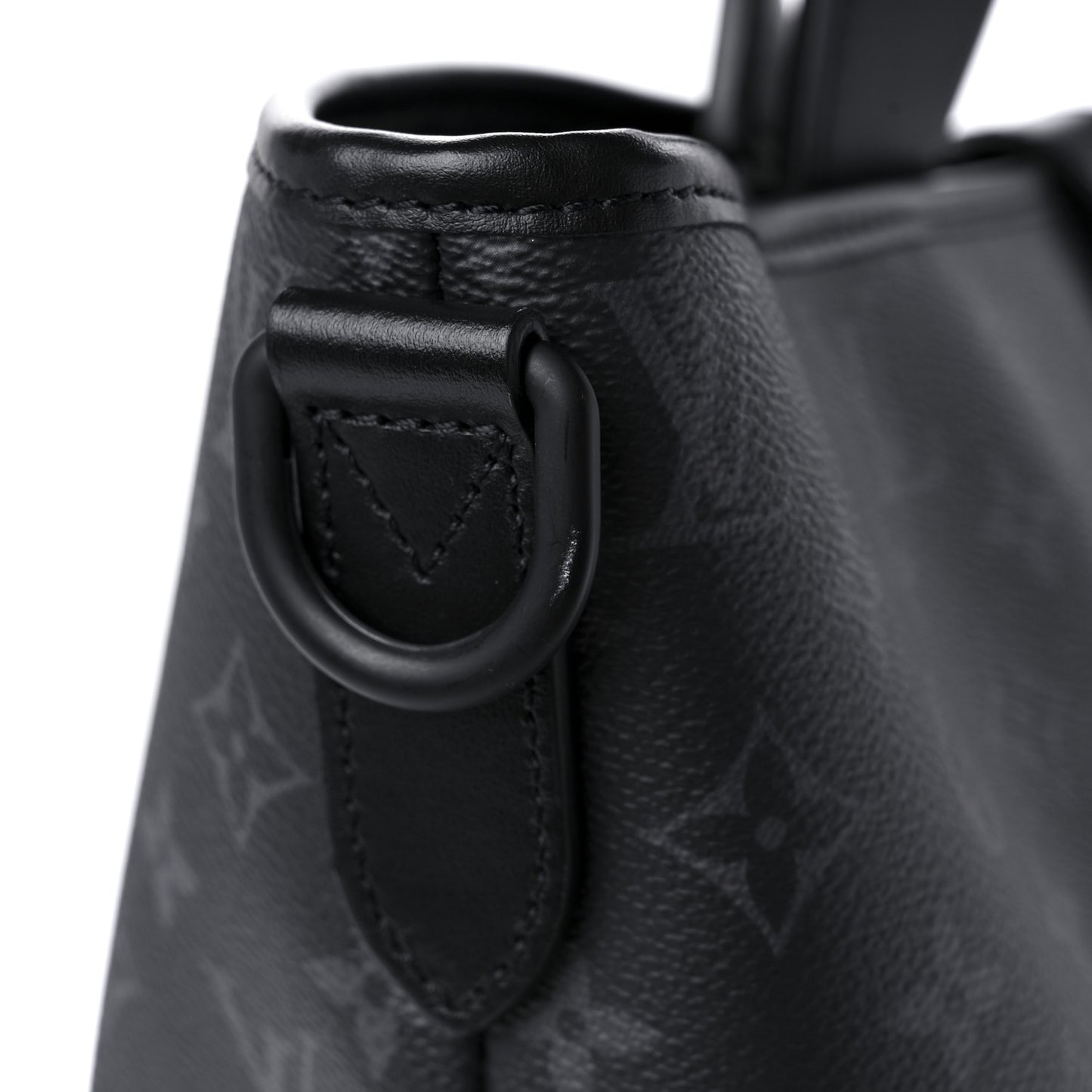 Monogram Eclipse Saumur Tote Black