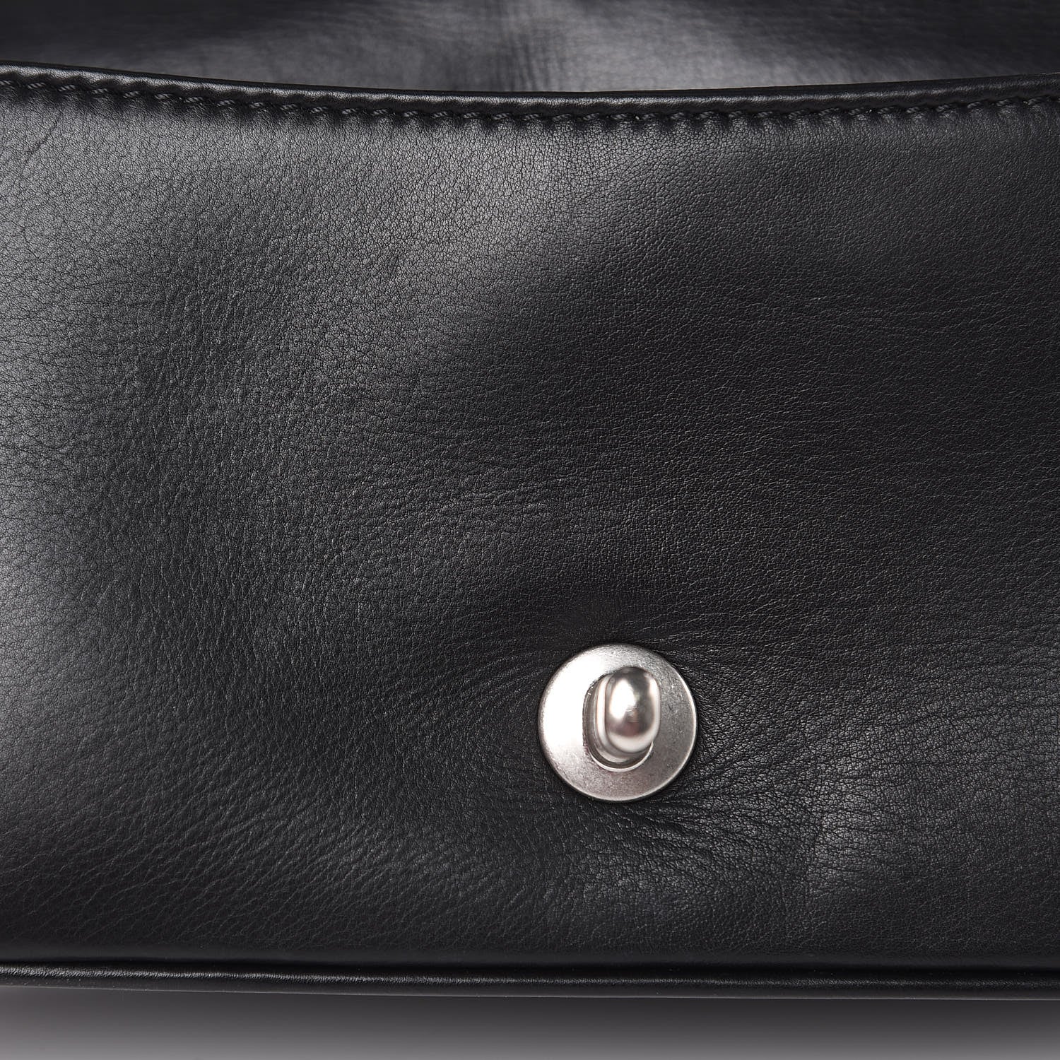 Chanel Calfskin Studded Chevron Quilted Flap Black 15 of 16