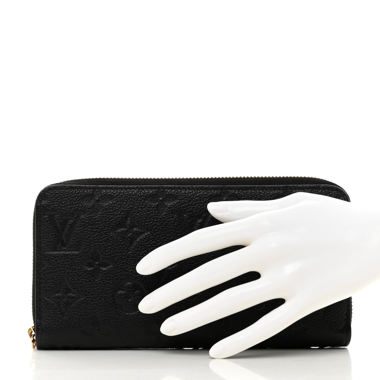 Louis Vuitton Empreinte Zippy Wallet Black 2 of 7