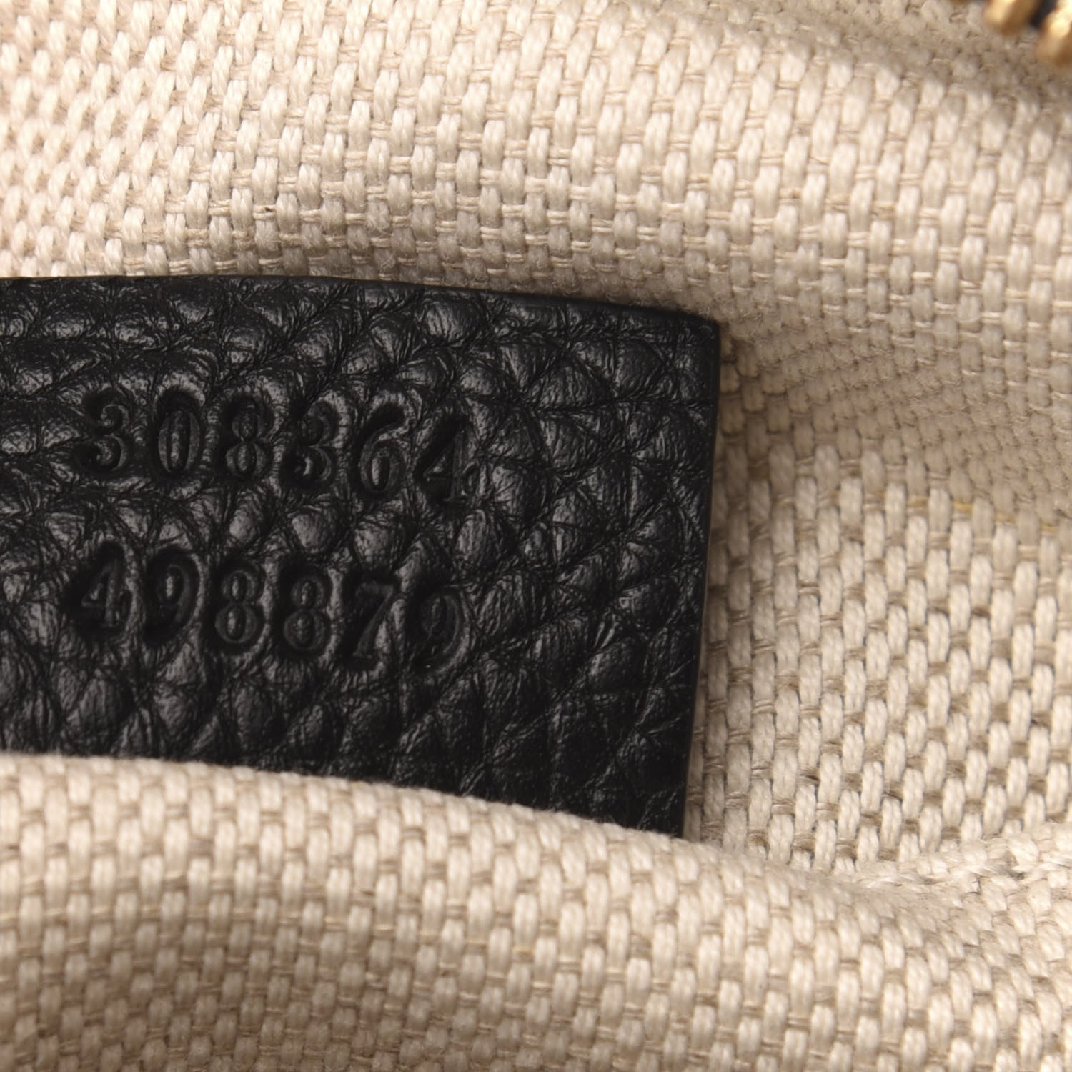 Gucci Pebbled Calfskin Small Soho Disco Bag Black 9 of 9
