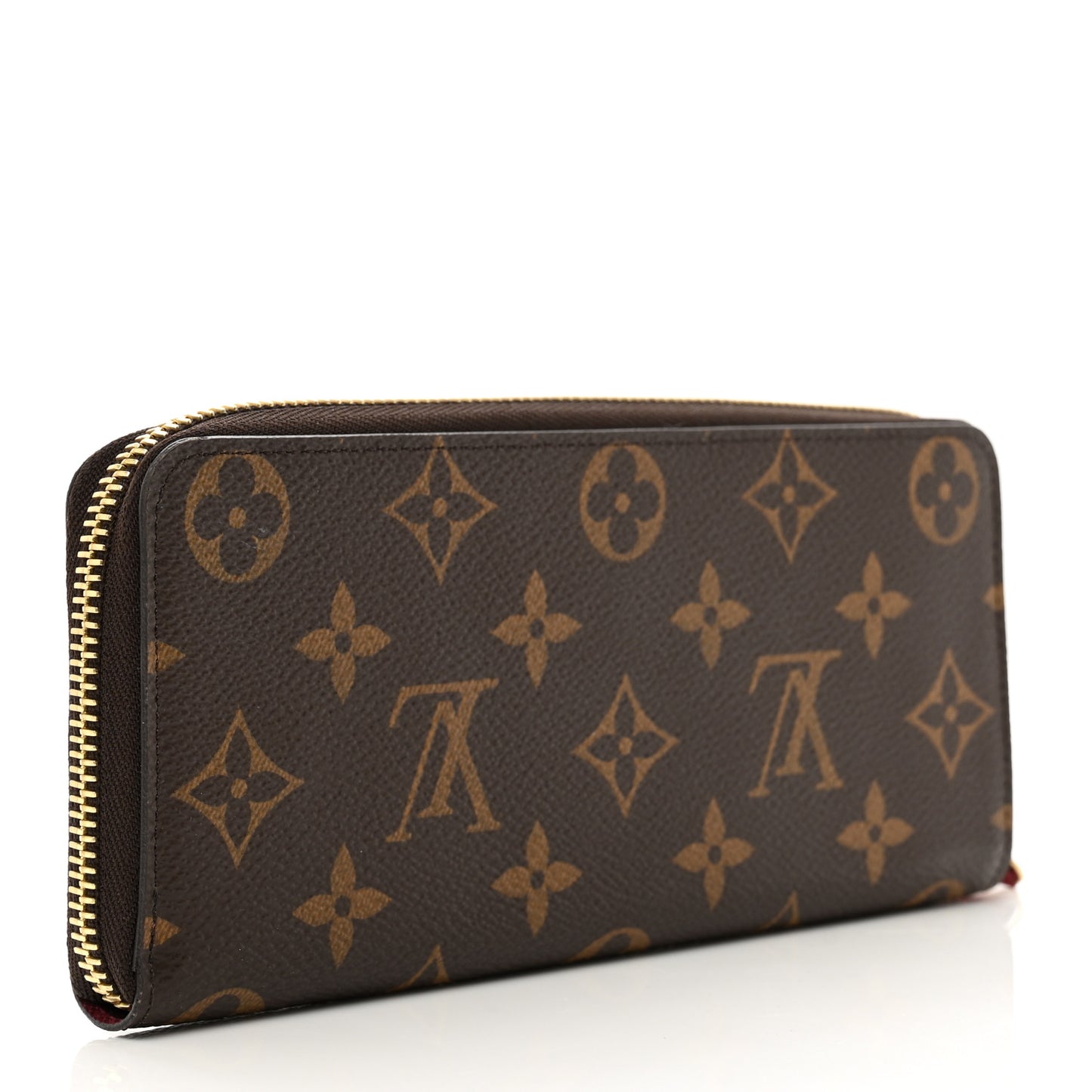 Monogram Clemence Wallet Fuchsia
