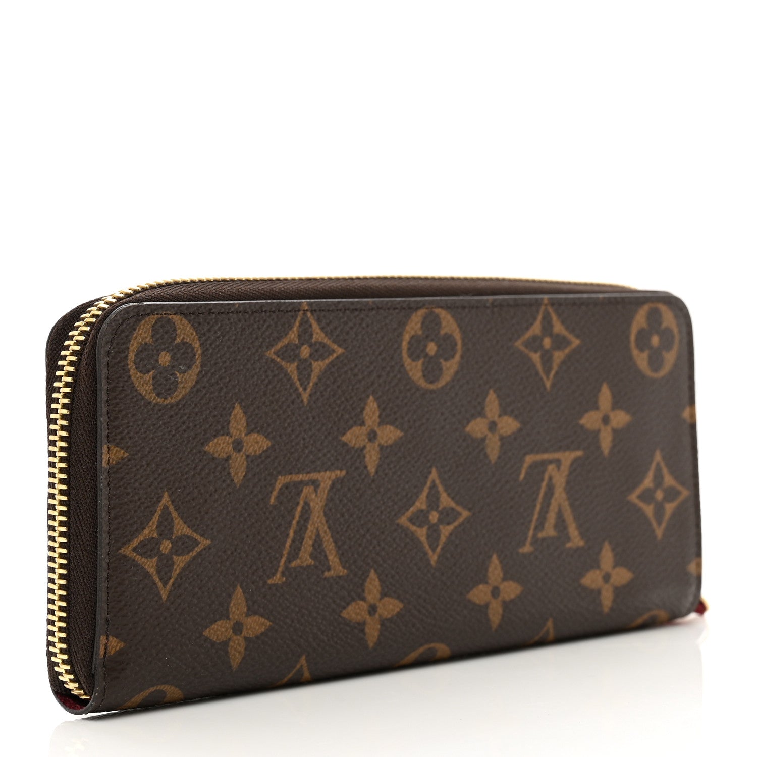 Louis Vuitton Monogram Clemence Wallet Fuchsia 3 of 6