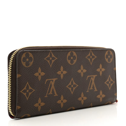 Louis Vuitton Monogram Clemence Wallet Fuchsia 3 of 6
