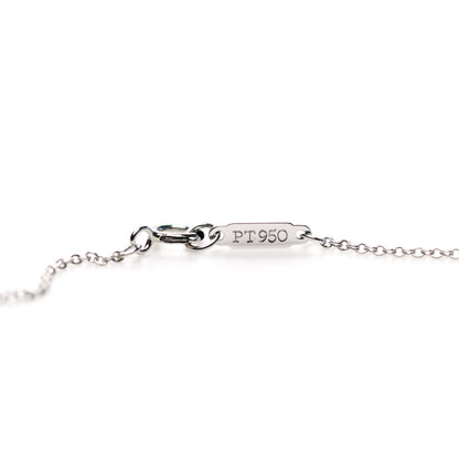 Tiffany Platinum Diamond Tanzanite Paper Flowers Pendant Necklace 4 of 6