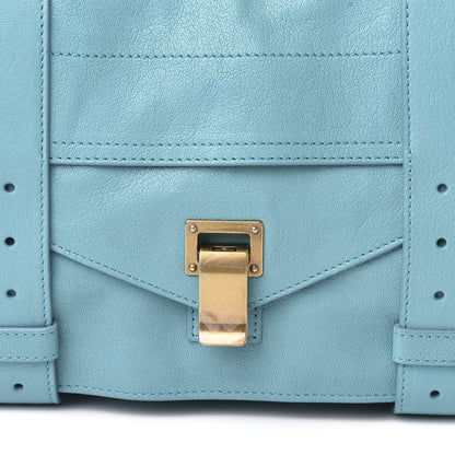 Proenza Schouler Lambskin Medium PS1 Satchel Lagoon 9 of 9