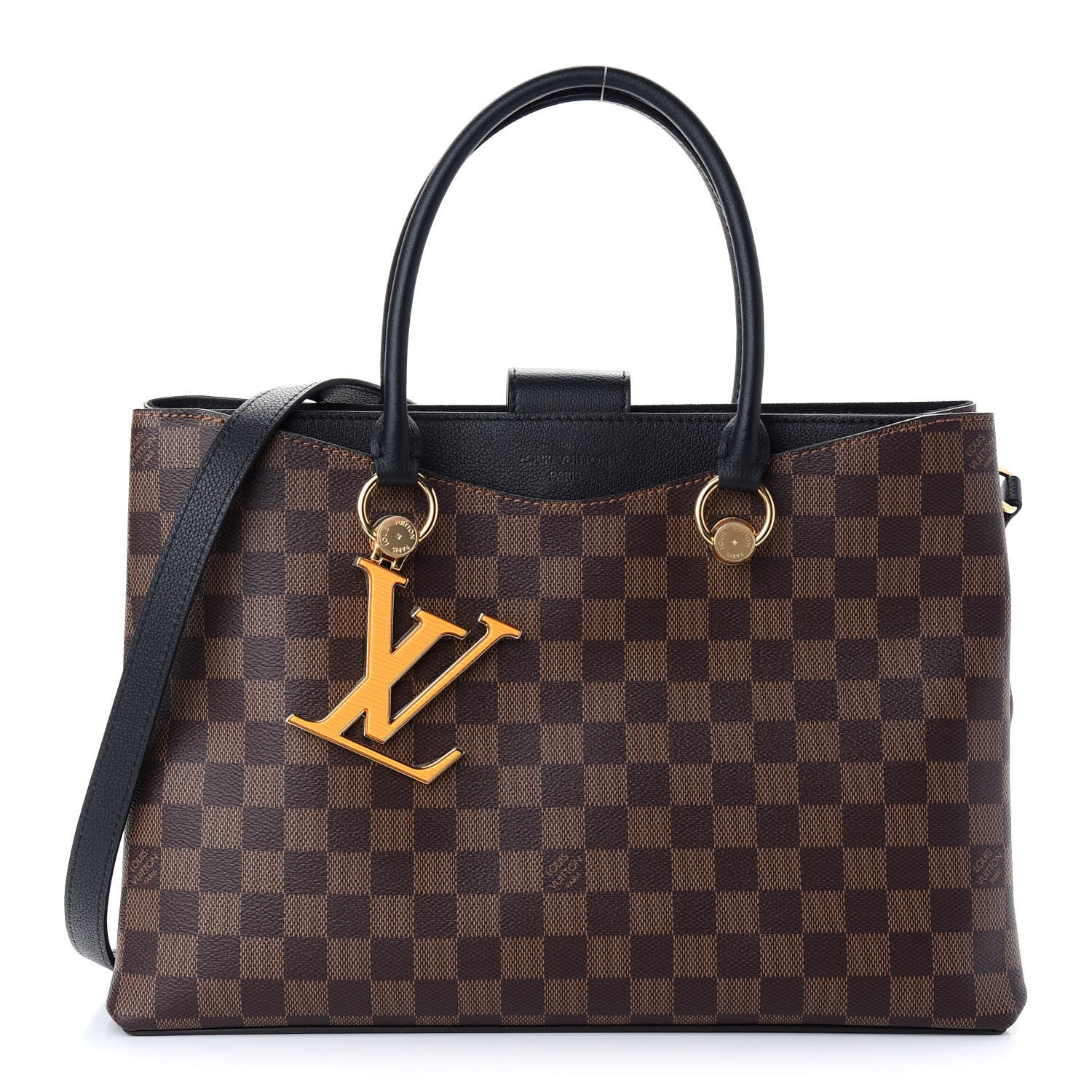 Louis Vuitton Damier Ebene LV Riverside Black 1 of 9