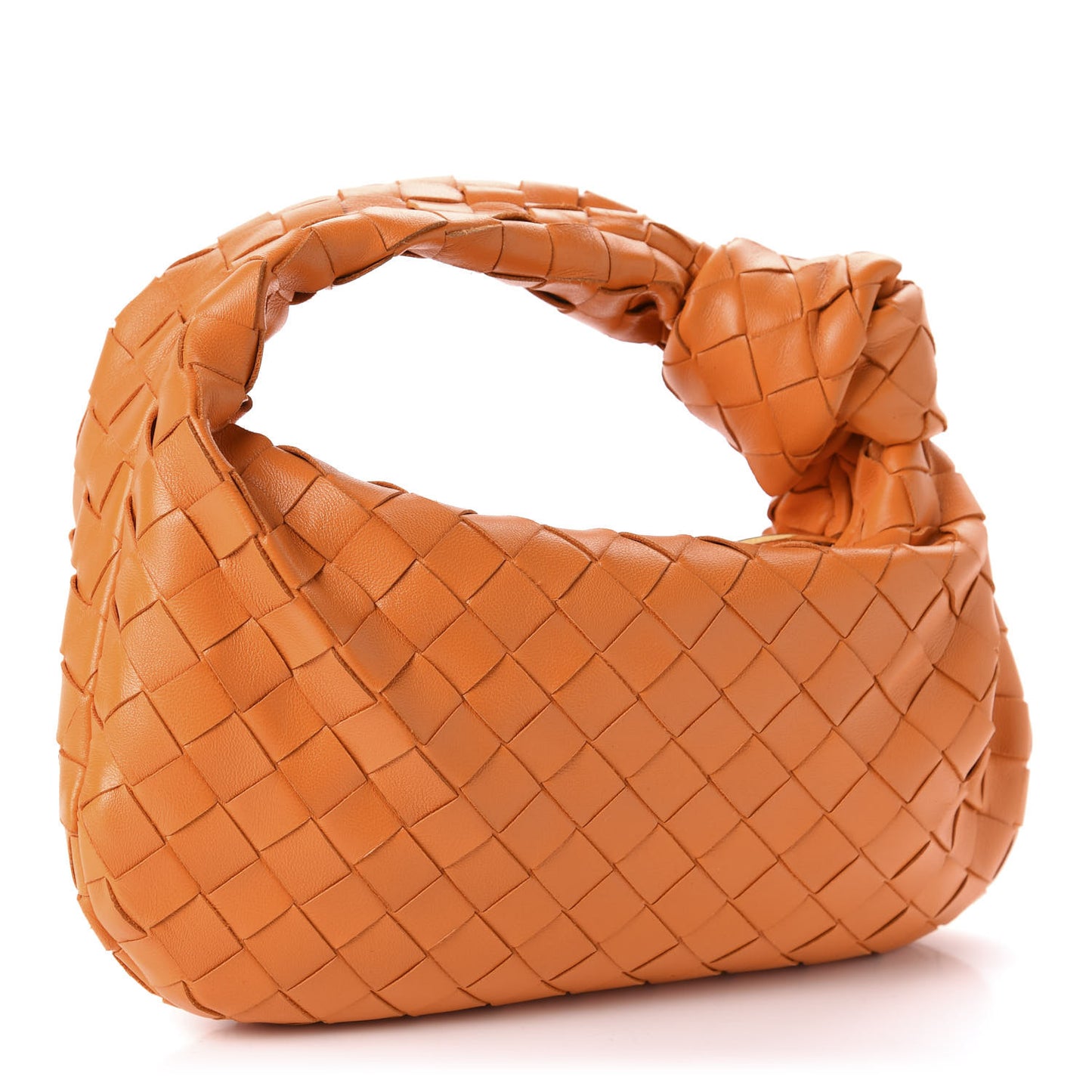Nappa Intrecciato Mini BV Light Orange