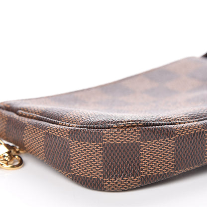 Louis Vuitton Damier Ebene Mini Pochette Accessories 8 of 10