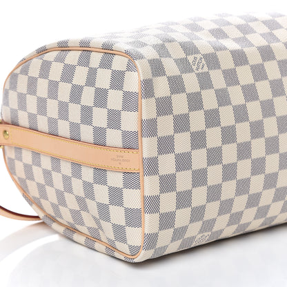 Louis Vuitton Damier Azur Speedy Bandouliere 30 5 of 9