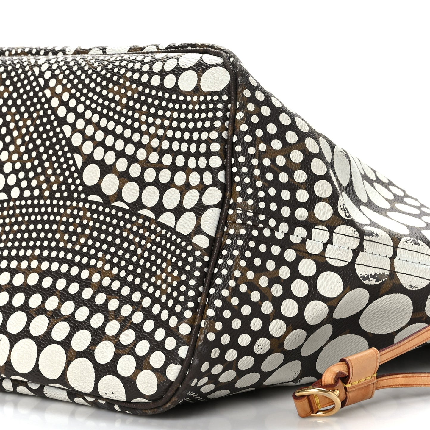 Monogram Kusama Waves Neverfull MM White