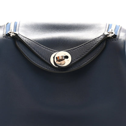 Hermes Swift Verso Mini Lindy 20 Bleu Navy Terre Battue 7 of 10