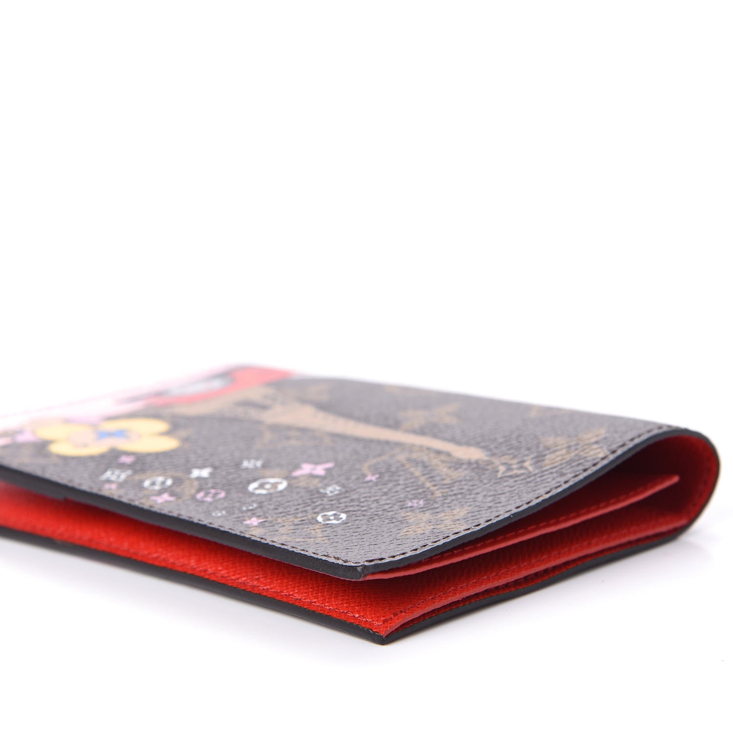 Louis Vuitton Monogram 2019 Christmas Animation Passport Cover Rouge 5 of 9