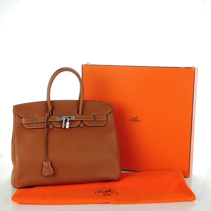Hermes Togo Birkin 35 Gold 20 of 21