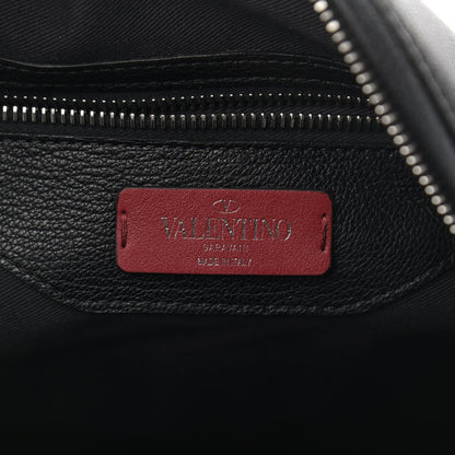 Valentino Garavani Grained Calfskin Rockstud Backpack Black 6 of 10