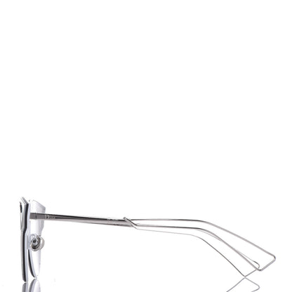 Christian Dior Sculpt Cat Eye Sunglasses Shiny Palladium 2 of 10