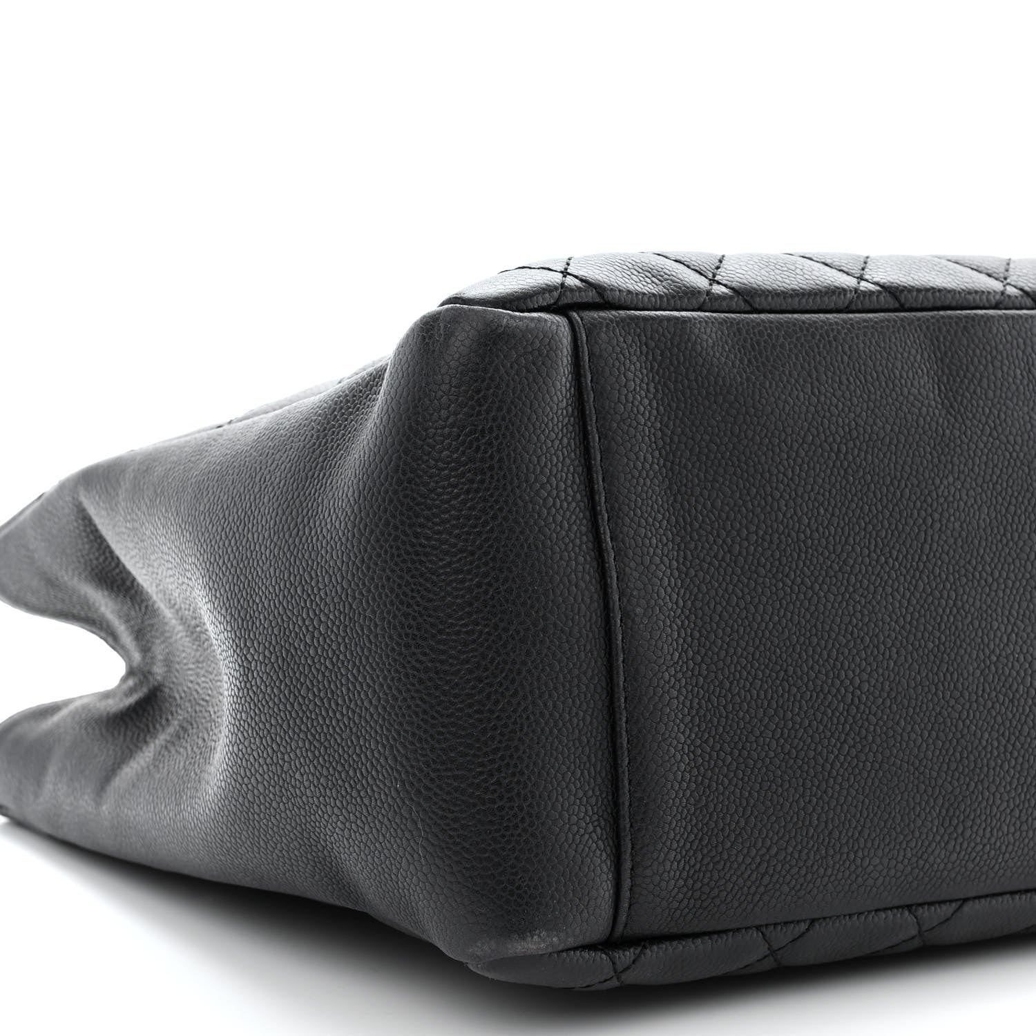 Chanel Caviar Quilted Grand Shopping Tote GST Black 9 of 12