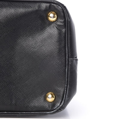 Prada Saffiano Large Galleria Double Zip Tote Black 18 of 22