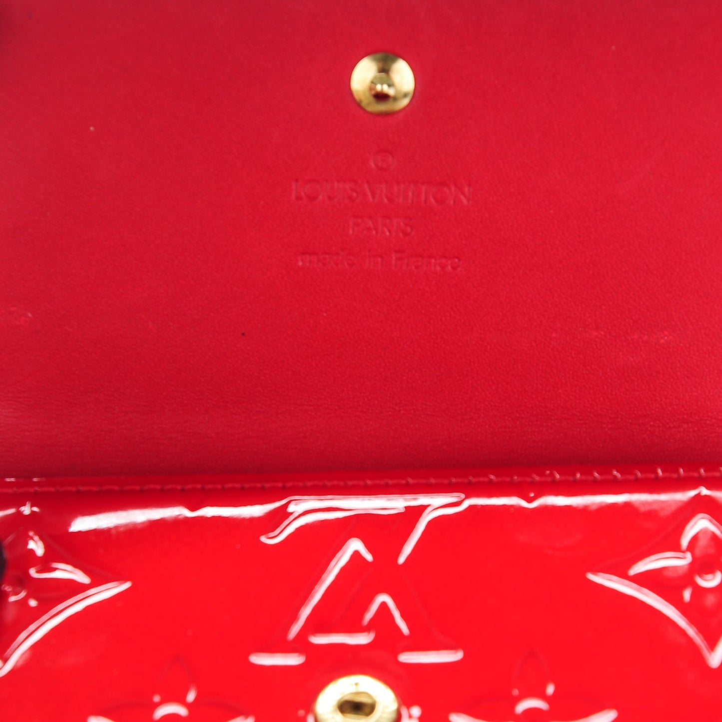 Vernis Elise Wallet Rouge
