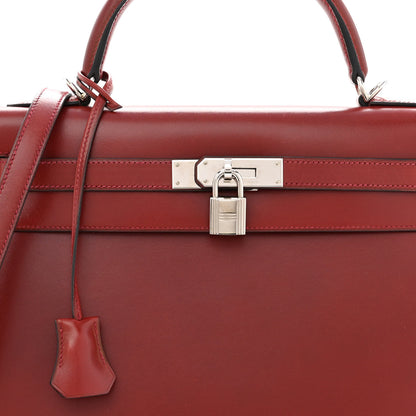 Hermes Box Kelly Sellier 32 Rouge H 7 of 13
