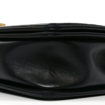 Chanel Lambskin Quilted New Medium Boy Flap Black 10 of 11