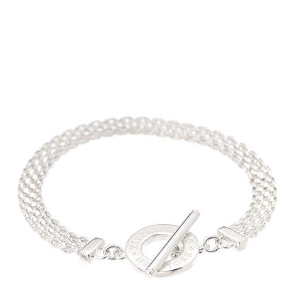 Tiffany Sterling Silver Somerset Toggle Bracelet 1 of 5