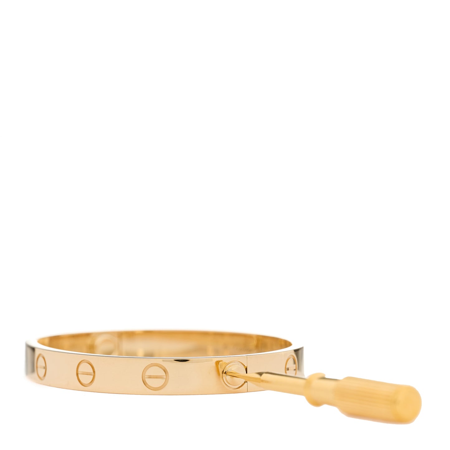 18K Yellow Gold LOVE Bracelet 15
