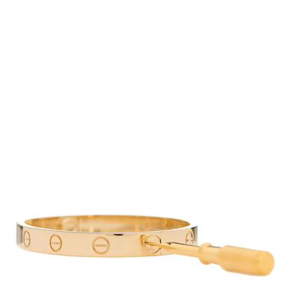 Cartier 18K Yellow Gold LOVE Bracelet 15 8 of 9