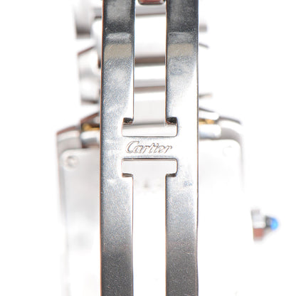 Cartier Stainless Steel 20mm Tank Francaise Quartz Watch 6 of 9