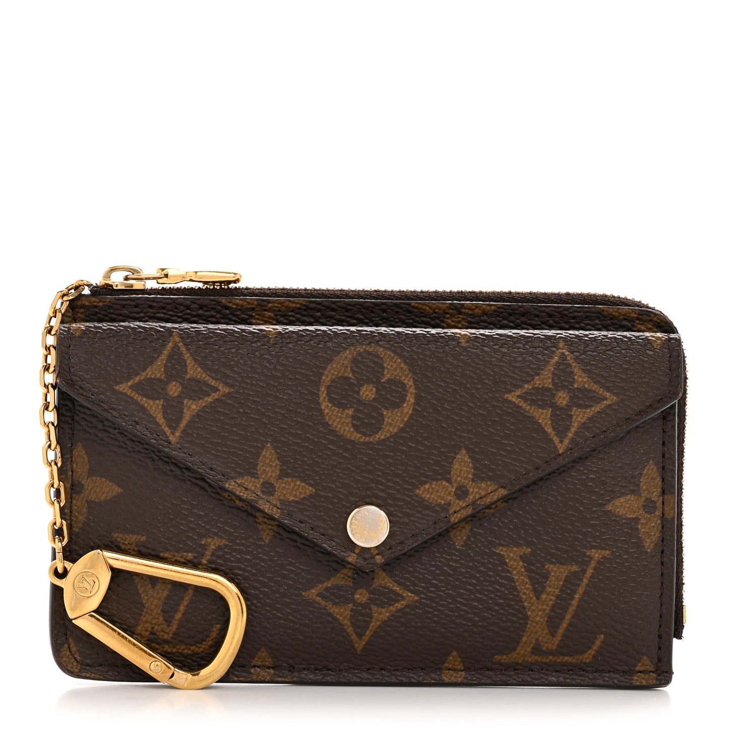 Monogram Recto Verso Card Holder Black