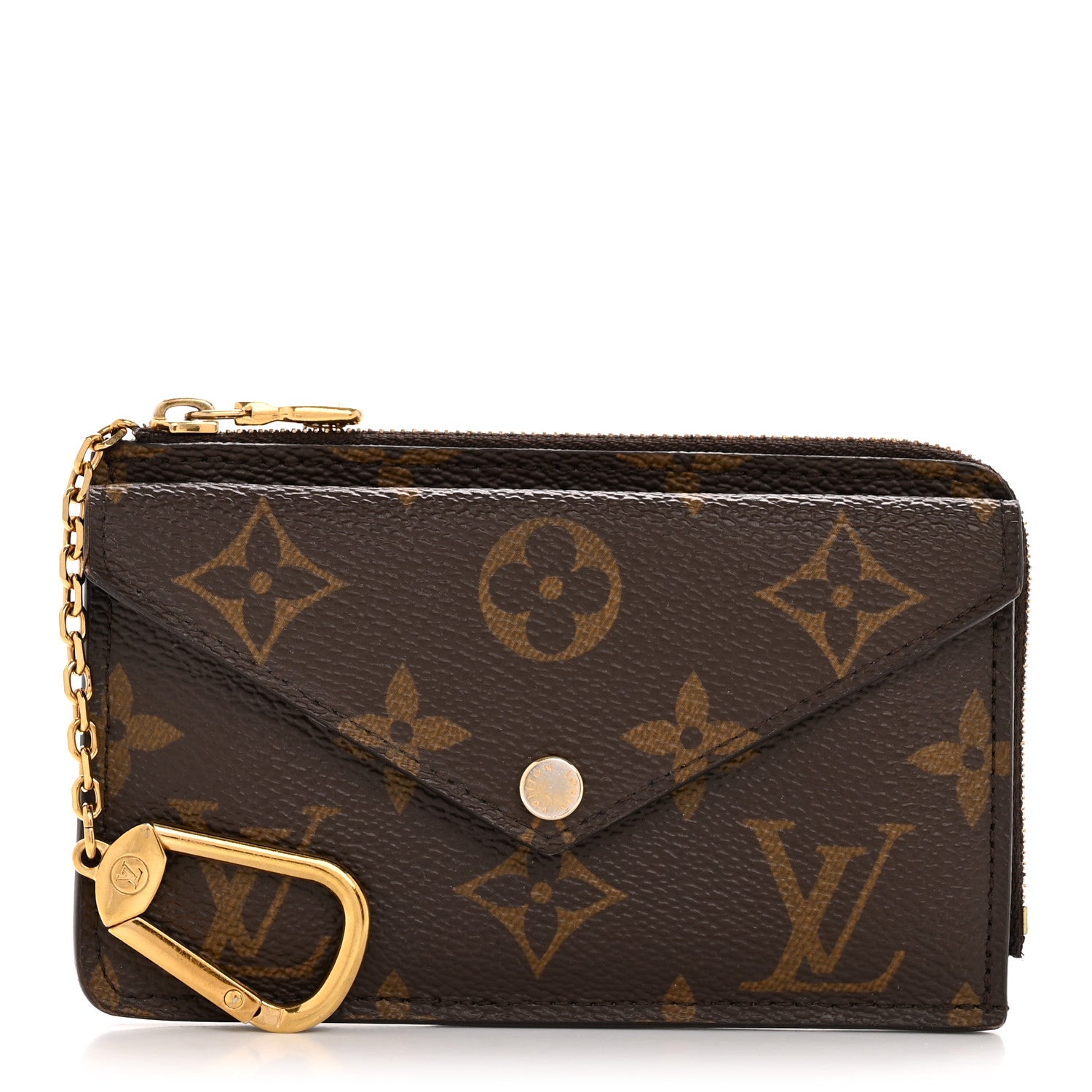 Louis Vuitton Monogram Recto Verso Card Holder Black 1 of 8