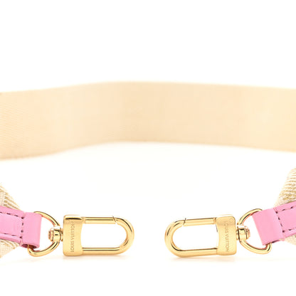 Louis Vuitton Monogram Utility Crossbody Bandouliere Shoulder Strap Beige Pink 3 of 6