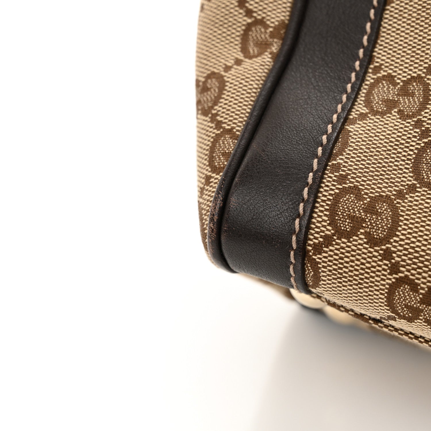 Gucci Monogram Trophy Tote Ebony 12 of 13