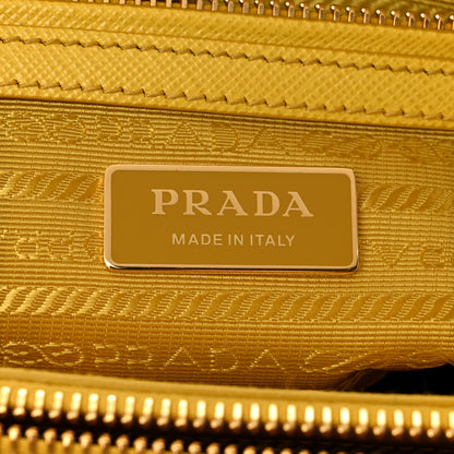 Prada Saffiano Small Galleria Double Zip Tote Soleil 6 of 10