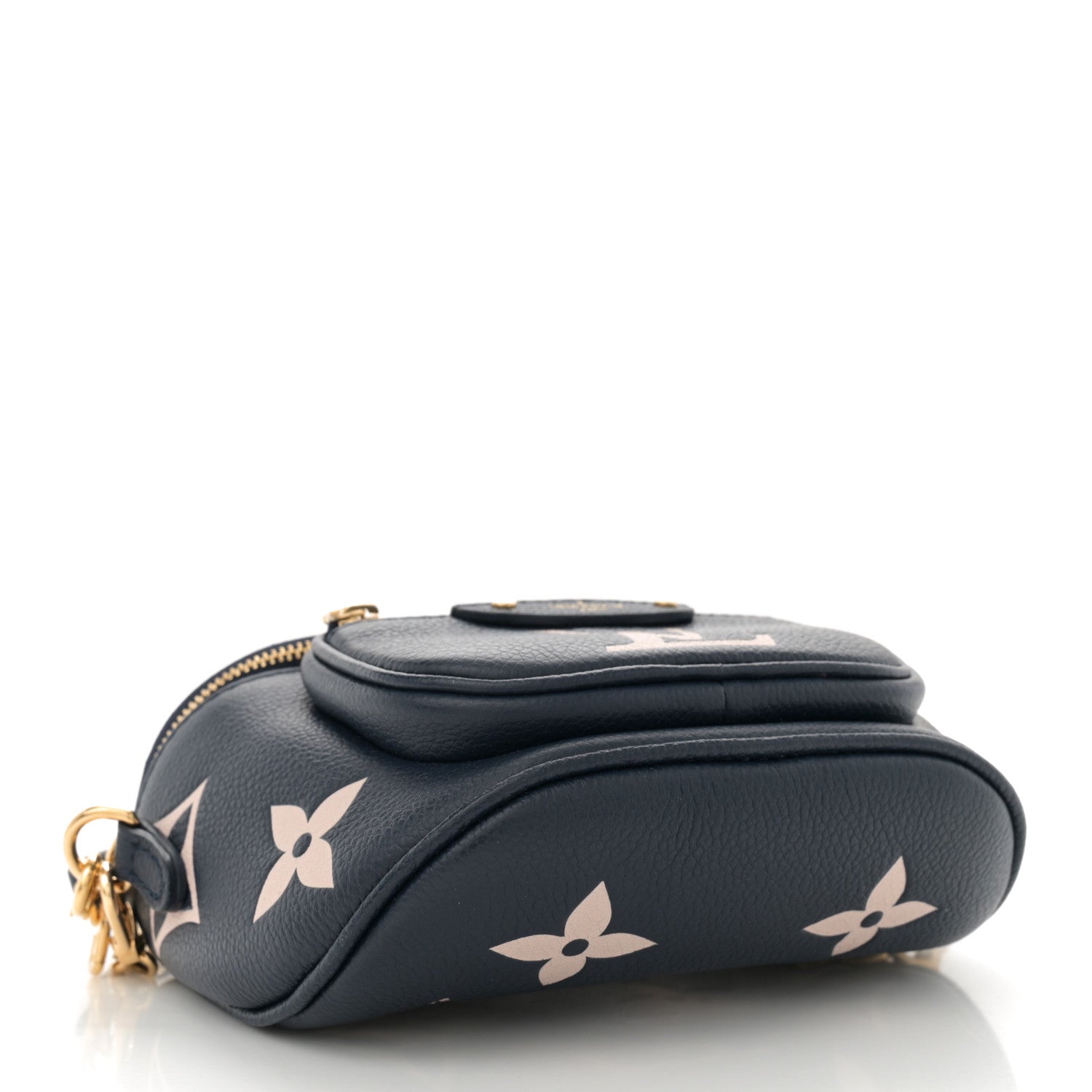 Louis Vuitton Empreinte Monogram Giant Mini By The Pool Bumbag Blue Beige 4 of 10