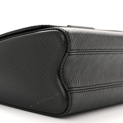 Louis Vuitton Epi Twist Shoulder Bag MM Matte Black 8 of 14